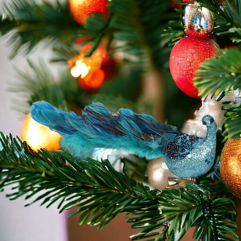 Votre paon de Noël : Le point fort de votre sapin de Noël !