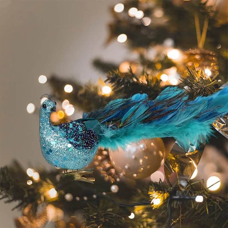 Votre paon de Noël : Le point fort de votre sapin de Noël !