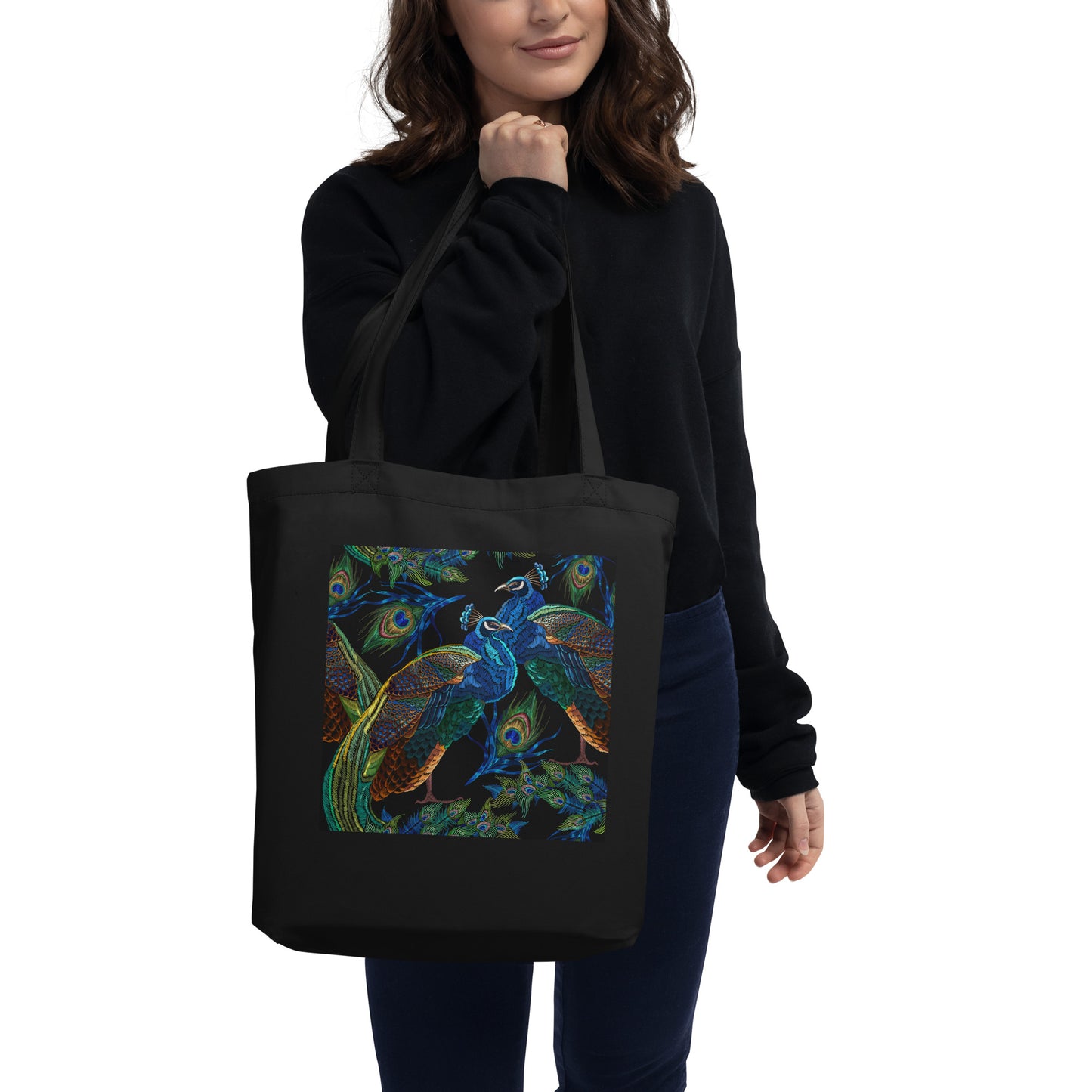 Öko-Freundliche Bio-Baumwolltasche: Geräumig, Stilvoll & Nachhaltig